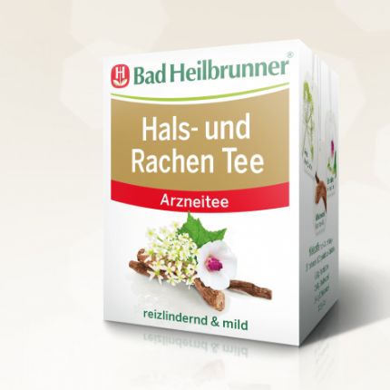 Bad Heilbrunner 薬用ハーブティー 喉・咽頭用(なだめて穏やかにする) 14.4g